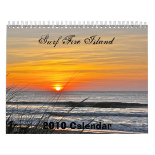 Calendario Calendario, isla del fuego de la resaca