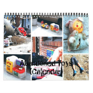 Calendario Calendario: Juguetes abandonados