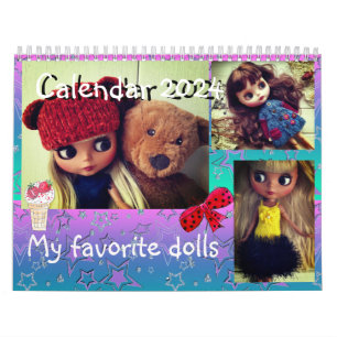 Calendario Calendario. Mis muñecas favoritas