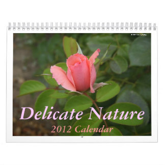 Calendario Calendario: Naturaleza delicada