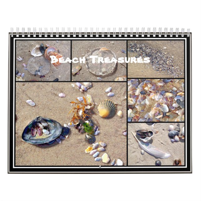 Calendario Calendario: tesoros de playa (Tapa)