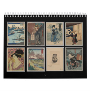 Calendario Calendario-Vintage Art-1 japonés
