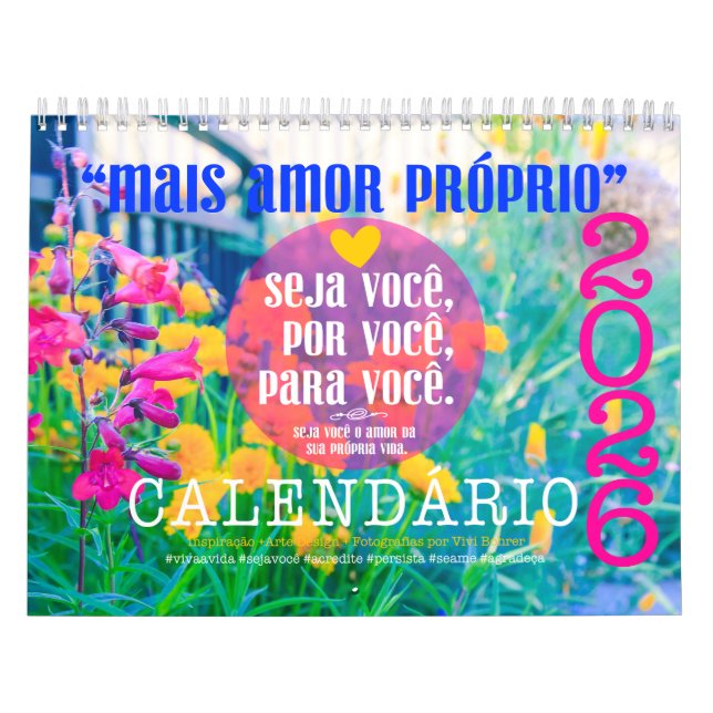 Calendario Calendário VINTE 26 :: Mais Amor Próprio (Tapa)