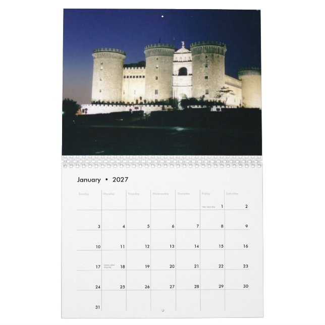 Calendario Calender1-Castel (Jan 2027)