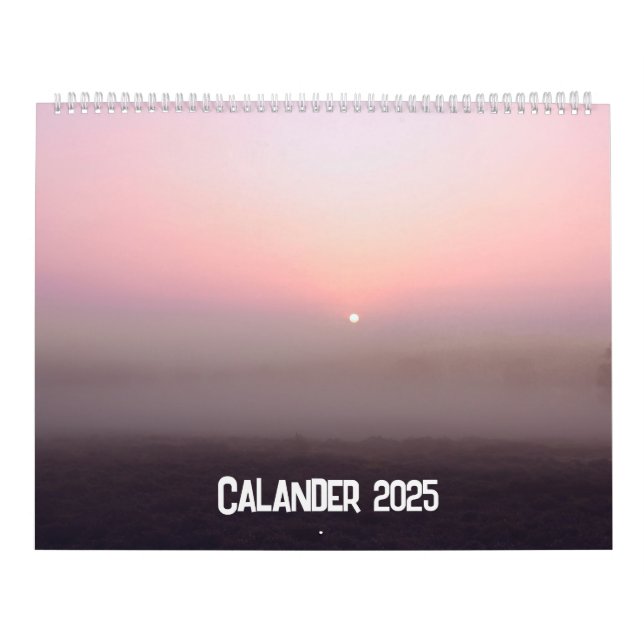 Calendario Calender 2025 (Tapa)