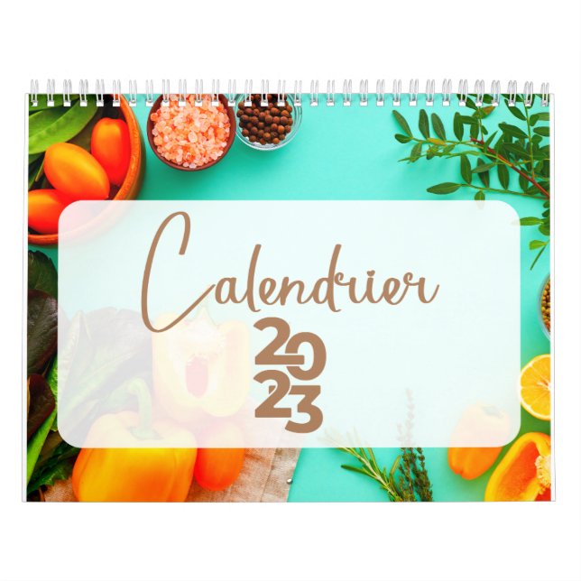 Calendario Calendrier 2023 - Fruits et Légumes de saison (Tapa)