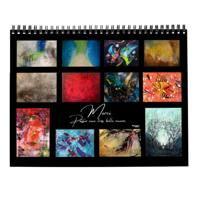 Calendario Calendrier 2025 - Peggy Drouault (Reverso)