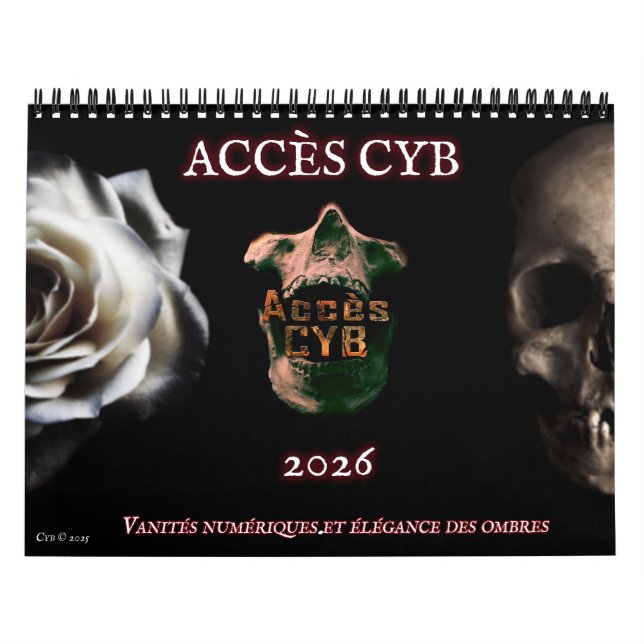 Calendario Calendrier artistique 2026 – Accès CYB (Tapa)