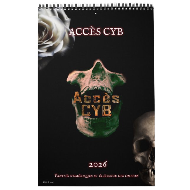 Calendario Calendrier artistique 2026 – Accès CYB (Tapa)