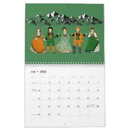 Calendario Calendrier, CORSICA, France