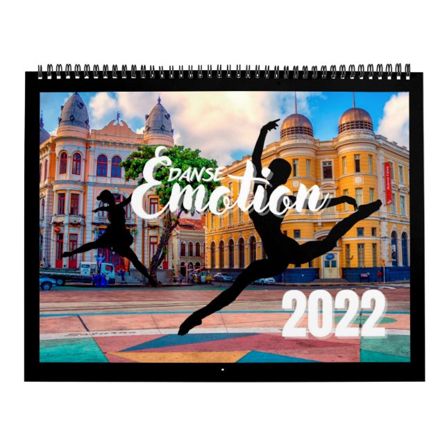 Calendario Calendrier Danse Emotion - 01 (Tapa)