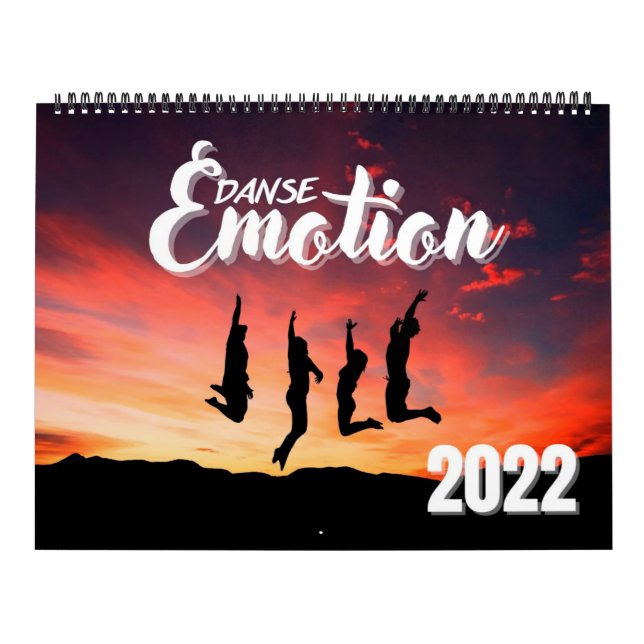Calendario Calendrier Danse Emotion - 03 (Tapa)