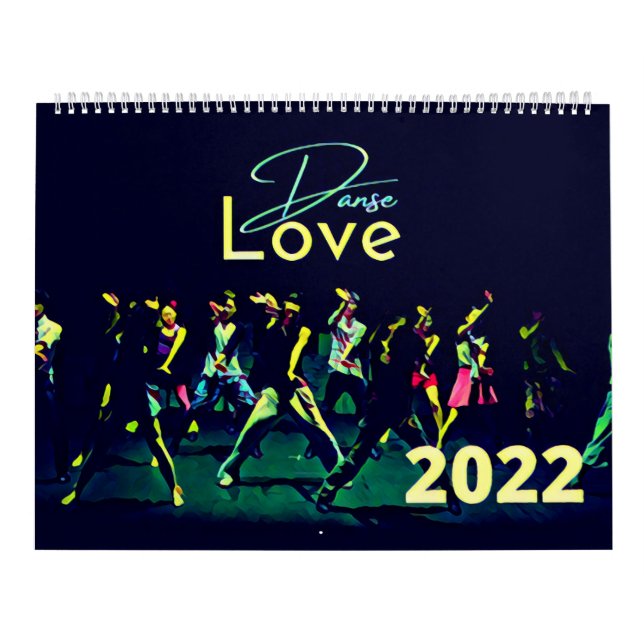Calendario Calendrier Love Danse (Tapa)