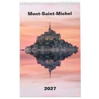 Calendario Calendrier Mont-Saint-Michel france