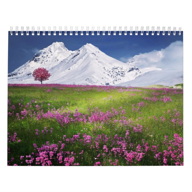 Calendario Calendrier paysages (Tapa)