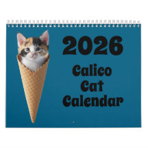 Calico Cat Calendar