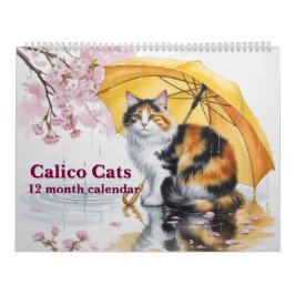 Calendario Calico Cats Calendar
