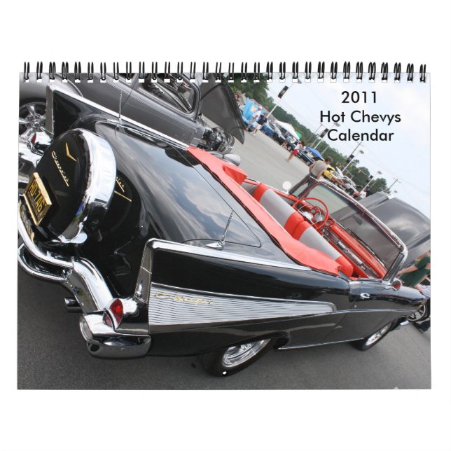 Calendario caliente de 2011 Chevys (Tapa)