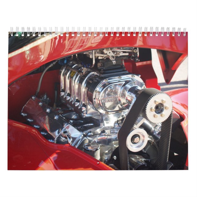 Calendario caliente de los motores #1 (Tapa)
