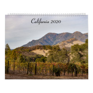 Calendario California 2020
