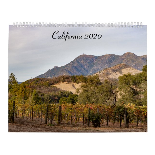 Calendario California 2020 (Tapa)
