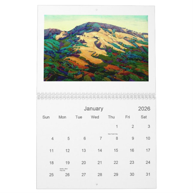 Calendario California ajardina 2012 (Jan 2026)