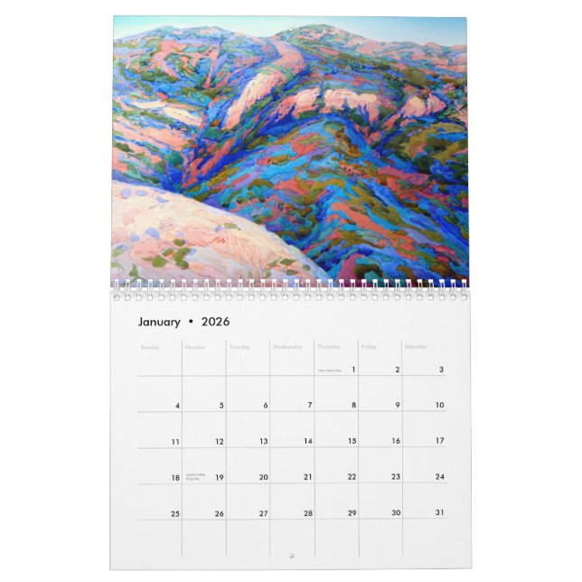 Calendario California ajardina 2013 por el petirrojo Purcell (Jan 2026)