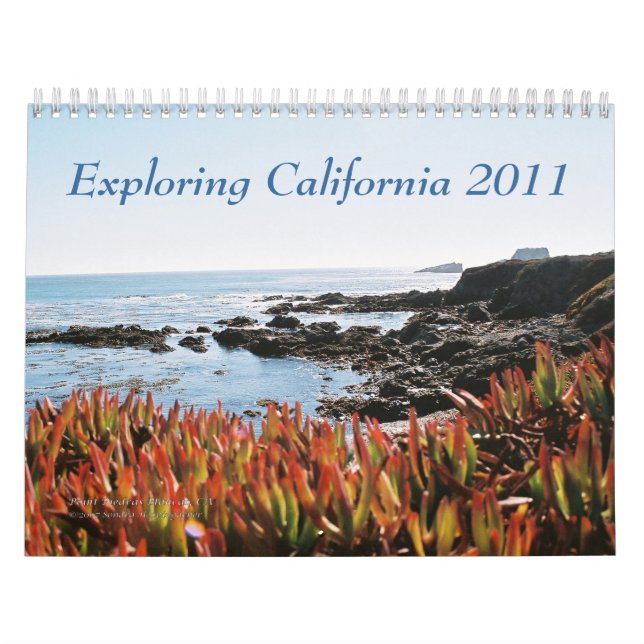 Calendario California de exploración 2017 (Tapa)