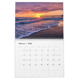 Calendario California Sunset 2026