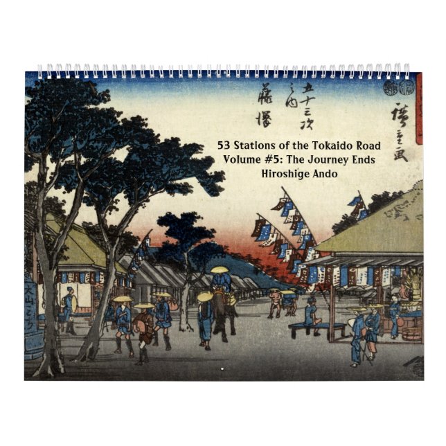 Calendario Calle Tokaido #5 (Tapa)