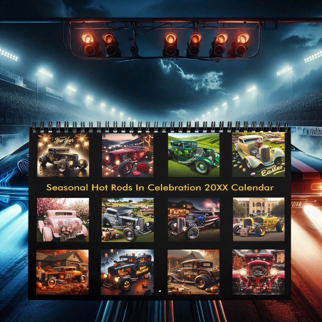 Calendario Calor Estacional En Celebración 20XX (Subido por el creador)