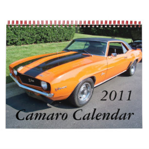 Calendario Camaro 2011