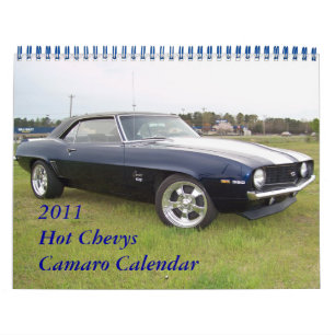 Calendario Camaro de Chevys calientes 2011