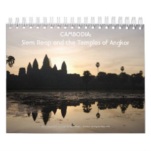 Calendario CAMBOYA: Siem Reap y el templo… - Modificado par