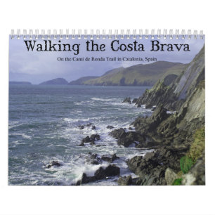 Calendario Caminando la costa Brava de Cataluña España