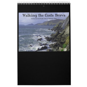 Calendario Caminando por la Costa Brava de Cataluña España