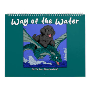 Calendario Camino del Agua Newfoundland Notta Bear