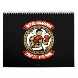 Calendario campeón de boxeo rey del anillo
