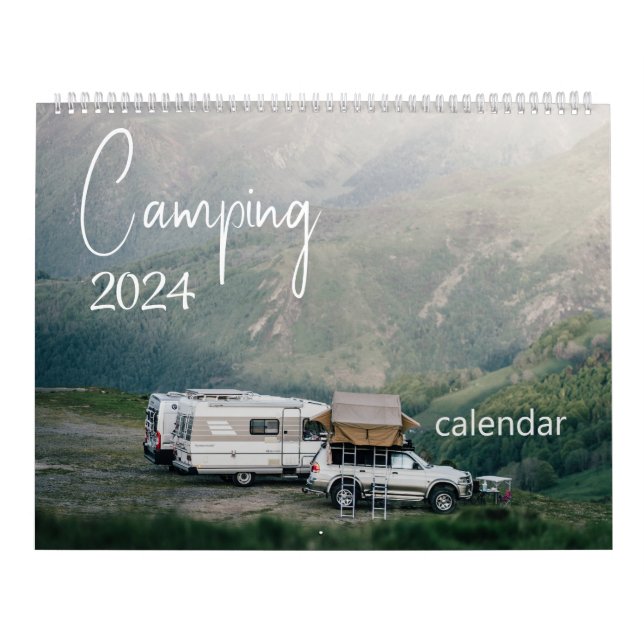Calendario Camping 2024 Travel (Tapa)