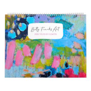 Calendario Campos de Flores 2026 de Betty Franks