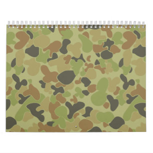 Calendario Camuflaje verde Auscam
