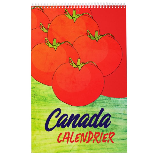 Calendario Canadá | Francés-Canadiense 2026 (Tapa)