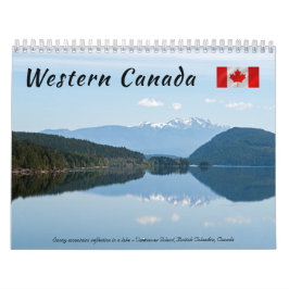 Calendario Canadá Occidental