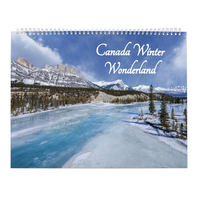 Calendario Canadá Winter Wonderland 2026 (Tapa)