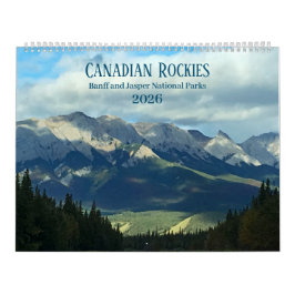 Calendario Canadian Rockies Photographic 12-Month 2026
