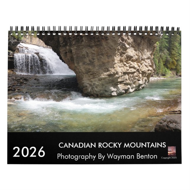 Calendario Canadian Rocky Mountains Calendar 2026 (Tapa)