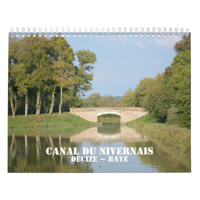 Calendario Canal du Nivernais 2016 (Tapa)