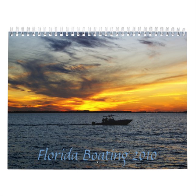 Calendario Canotaje de la Florida (Tapa)