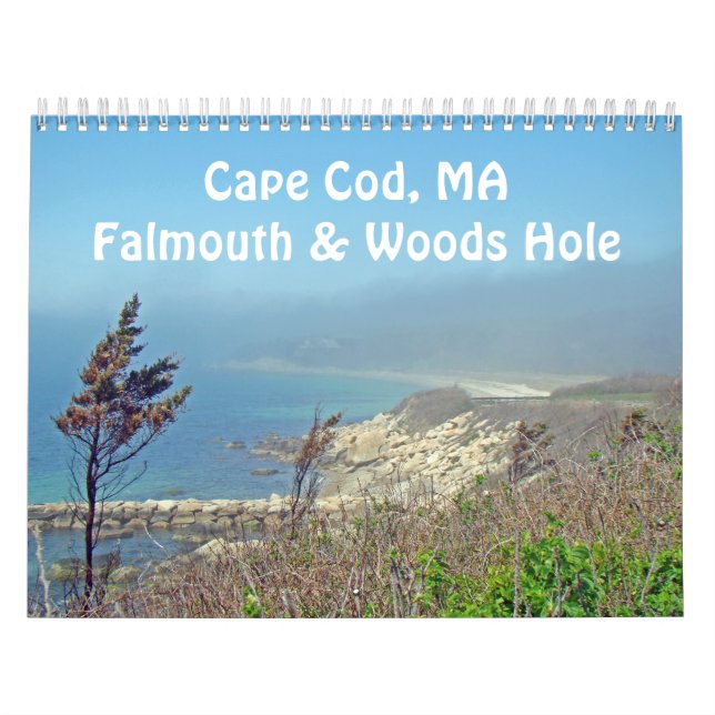Calendario Cape Cod, MAMÁES - Falmouth & Woods Hole - Calenda (Tapa)