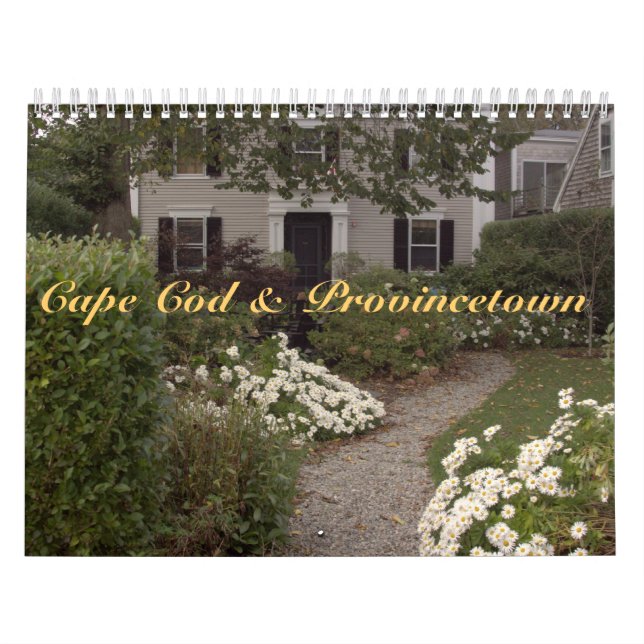 Calendario Cape Cod y Provincetown (Tapa)